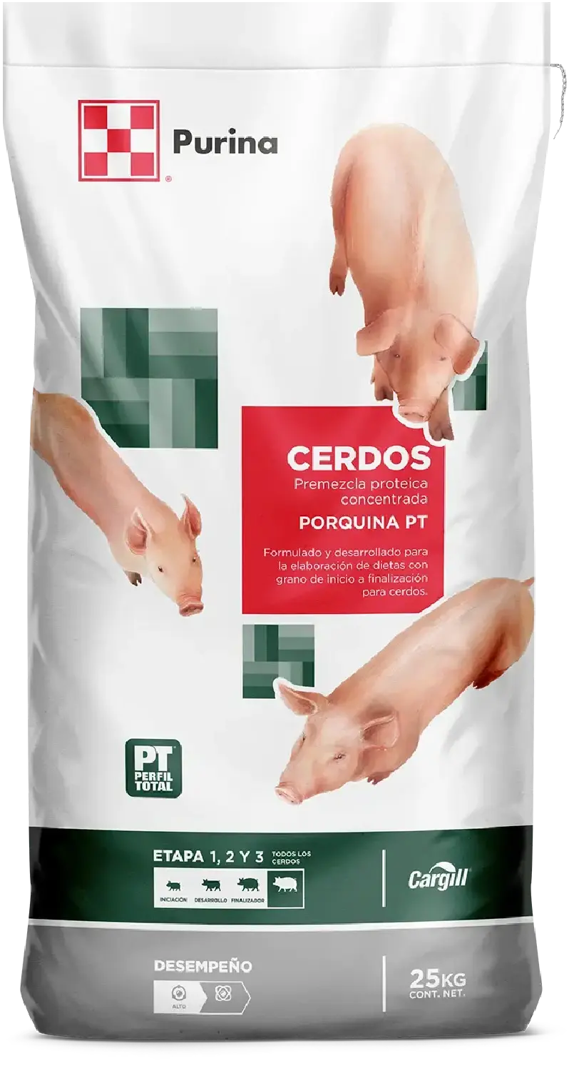 Porquina PT concentrado para cerdos